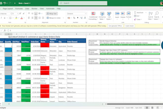 do data cleaning,data entry,pivot table,pdf to excel