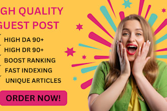 publish high quality guest posts on high da websites