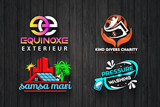 create a modern luxury logo design for your business
