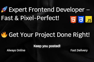 expert frontend developer for your modern PHP laravel react website
