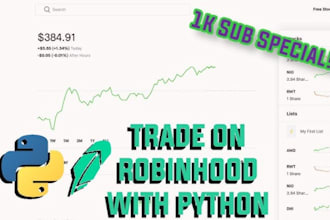 do stock trading bot, thinkorswin bot, webull, etoro, robinhood bot, crypto api