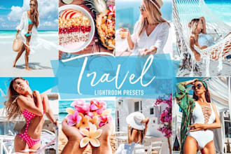 create a custom lightroom preset and photoshop edit for you