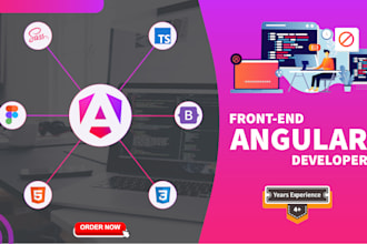 angular frontend developer, angular web development, convert figma to angular