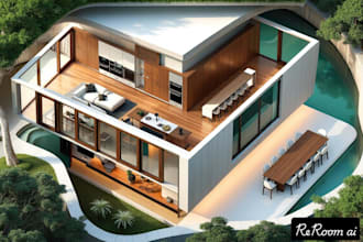 do 2d floor plans in autocad or 3d house model revit