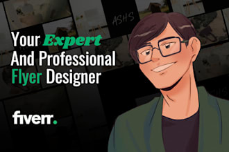design attractive and eye catching flyers