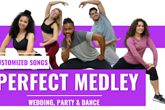 create the ultimate song medley for weddings parties and dance