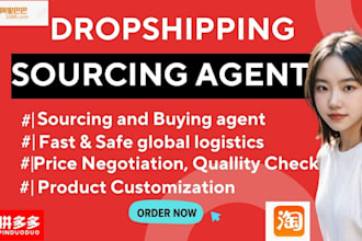 be your product sourcing agent with fast ship, quality check