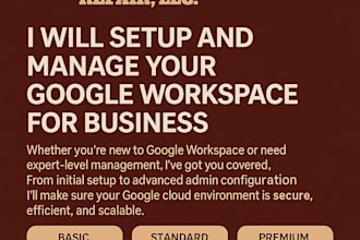 setup and manage your google workspace for business