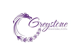 create a modern custom feminine art gallery logo design