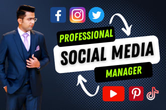 be your social media manager for 7 days