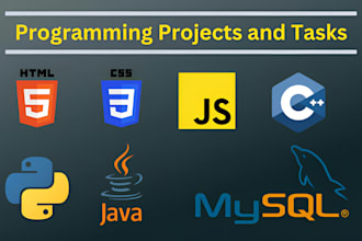 do python, java, c, cpp, programming projects tasks