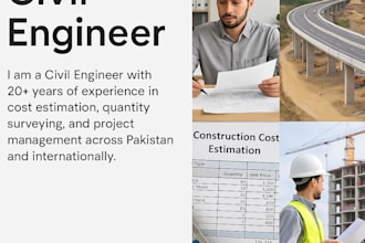provide expert quantity takeoff and cost estimation service