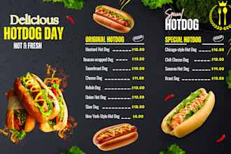 restaurant menu food menu digital menu menu food flyer food menu design