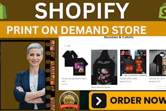 build print on demand shopify clothing store using printify clothes2order