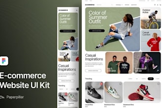 do figma design website, figma landing page, website mockup