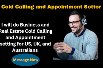 do real estate cold calling, appointment setting for USA, UK, canada business