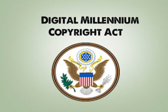 do dmca takedown notice to remove content from infringing website