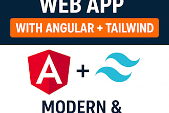 build a responsive angular web app with tailwind CSS