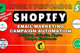 boost shopify sales with omnisend hubspot brevo clickfunnel email automation