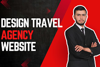 design a high converting travel agency wordpress website