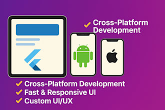 do python programming mobile app ios app android flutter app development