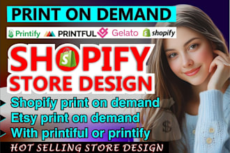 do etsy shopify print on demand store printify shopify print on demand printful