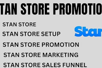 do stan store marketing stan store setup stan store promotion to get drive sales