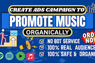 increase, boost, promote your music streams and grow your fanbase organically