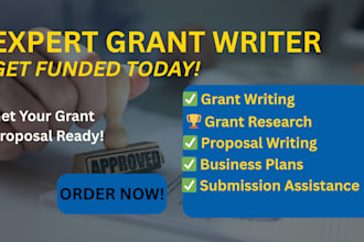 do grant proposal writing, grant research, grant application, rfps and 501c3
