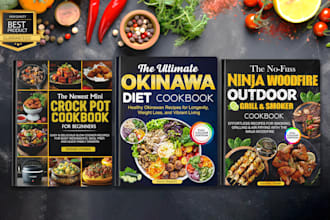 design awesome cookbook cover and recipe book cover designs