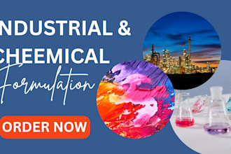 develop industrial and chemical formulations, polymers and product development