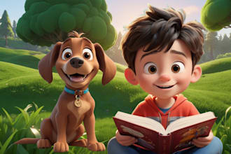 illustrate children story book illustration kids story children book