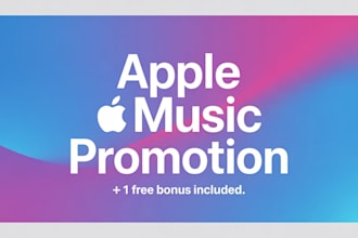 do you apple music promotion for 1 month to global active listeners