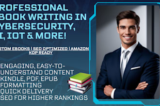 write cybersecurity, ai ebook, iot, cloud computing, ebook writer, data science
