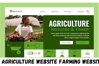 build agriculture website farming website gardening agriculture farming website