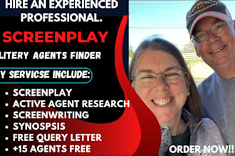 get top active agents for your screenplay film script movie script screenwriting