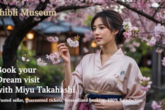 help you book ghibli museum and ghibli park tickets with ease