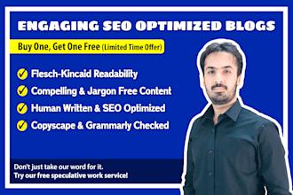 your content writer for SEO articles and blog posts