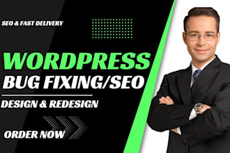 fix wordpress errors, wordpress bugs, website issues, fast secure solutions