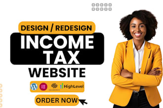 design tax website, income tax website, tax income landing page, tax website