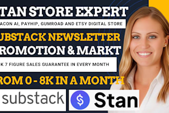 do stan store marketing, stan store sales funnel, stan store, substack promotion