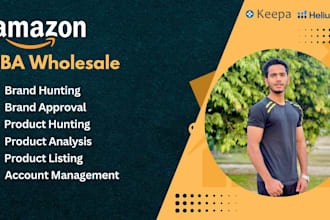 be your expert amazon wholesale fba virtual assistant