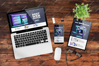 build attractive one page simple website