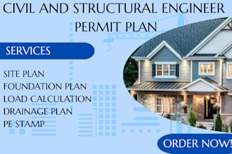 do structural engineer services, structural design, load calculations, pe stamp