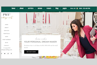 build event website event listing planning management wedding planner website