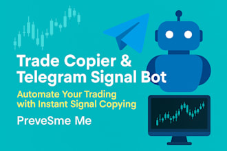 build trade copier to mt4 mt5 telegram trade copier