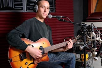 record custom acoustic or mandolin, or fiddle music for your song