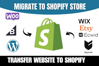 migrate to shopify store website migration copy clone website migration