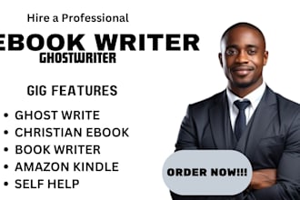 write ghostwrite edit or proofread a manga or comic script or book writing
