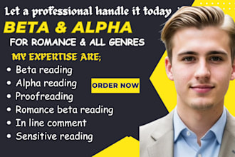 beta read proofread your book short story alpha critique book reading